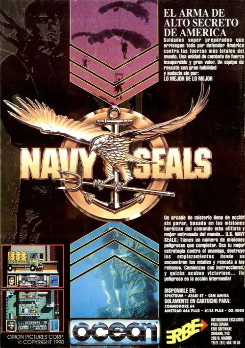 Navy SEALs (1991)(Erbe Software)[re-release] ROM download